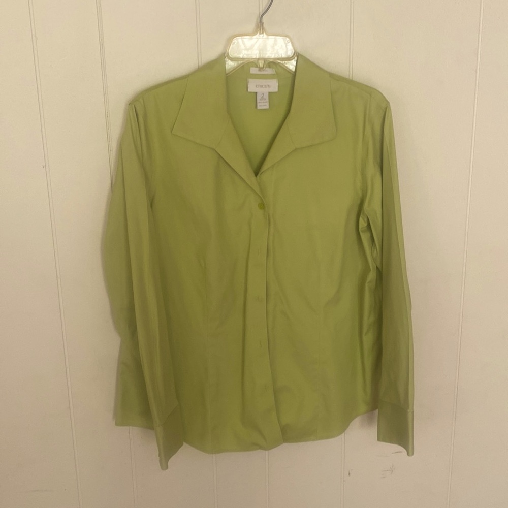 Chicos womens no iron stretch shirt